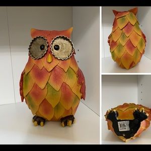 Vinatge Sculpture owl Decoration